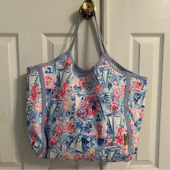 Lilly Pulitzer | Veradero tote, Sea to Shining Sea - Picture 1 of 7